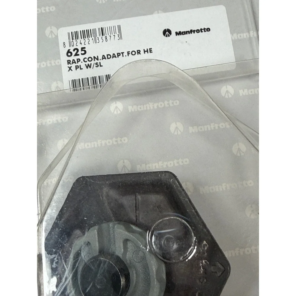 Manfrotto 3025 3-Way Pan Tilt Tripod Head with 625 Rapid Connect Adapter Plates